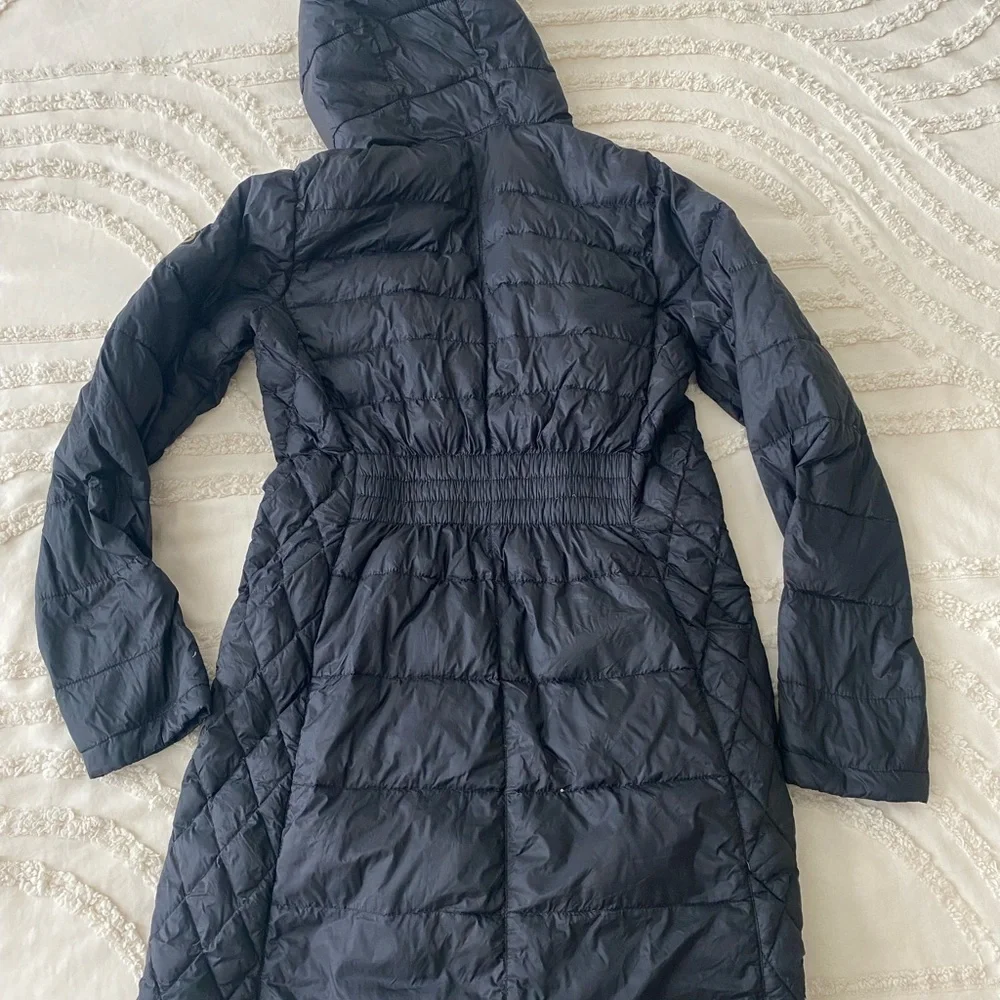 Michael Kors Black Quilted Puffer Coat XS